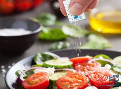 پک نمک و ادویه های تک نفره رستورانی